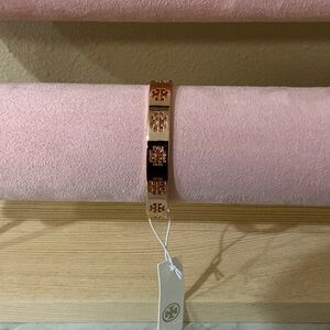 Tory Burch Rose Gold Pierce Cuff Bracelet (NWTs)